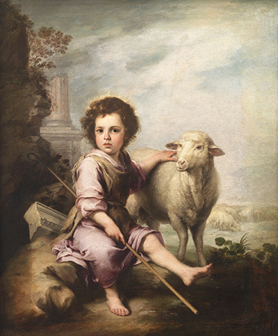 The Good Shepherd Bartolome Esteban Murillo
